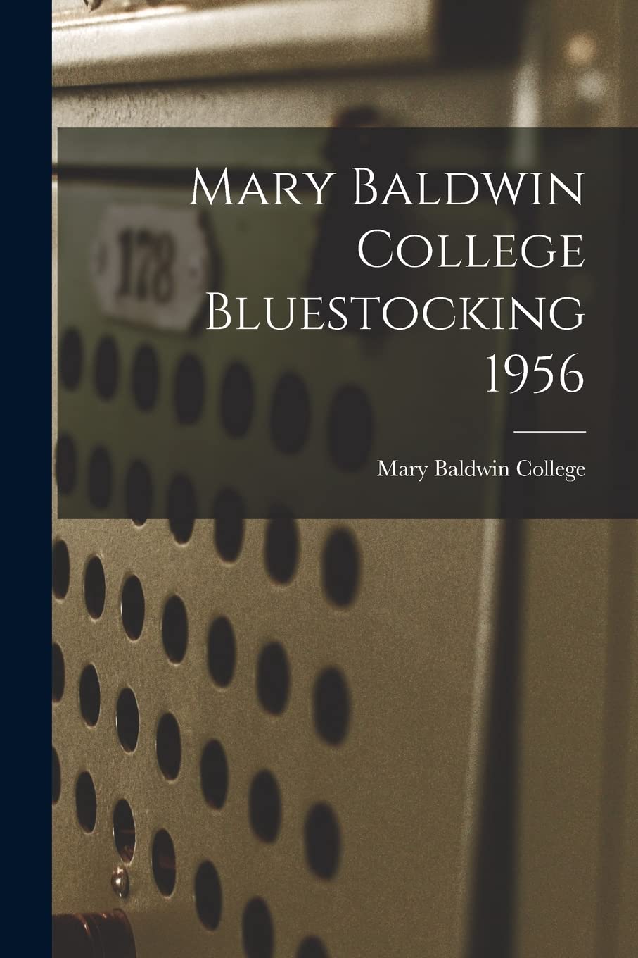 Mary Baldwin College Bluestocking 1956 Philosophy