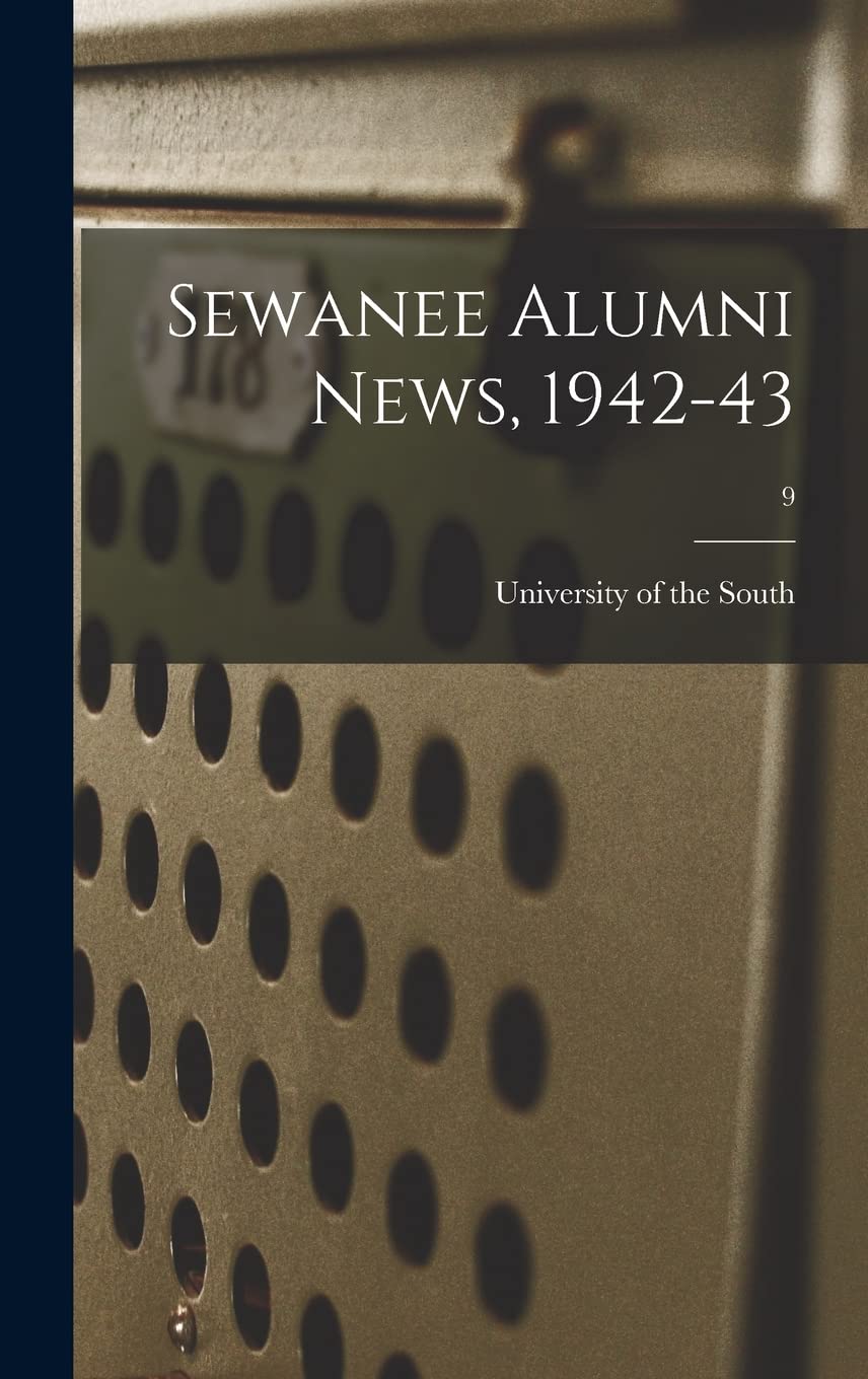Sewanee Alumni News, 1942-43; 9 Study Guides