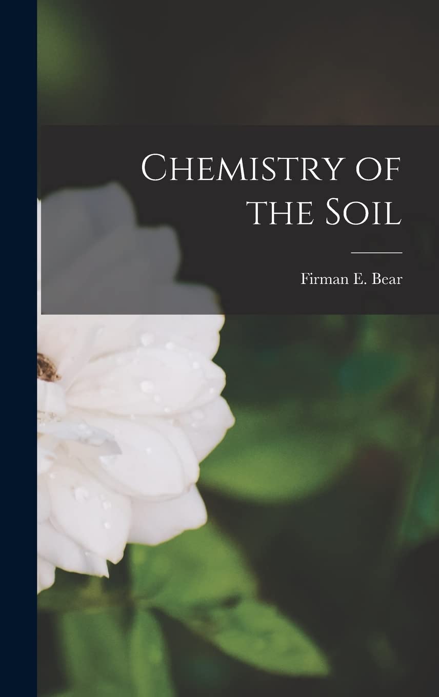 Chemistry of the Soil Natural Sciences