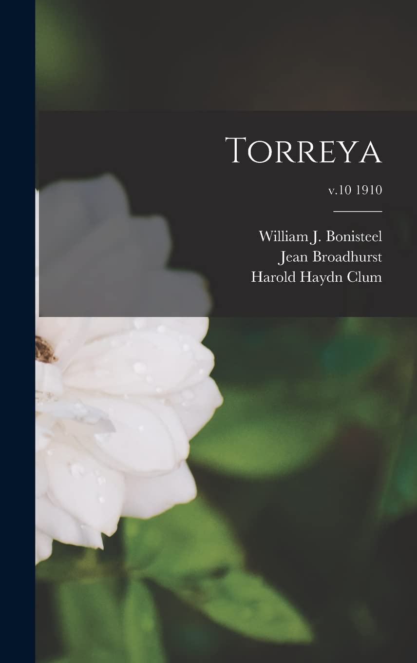 Torreya; v.10 1910 Natural Sciences