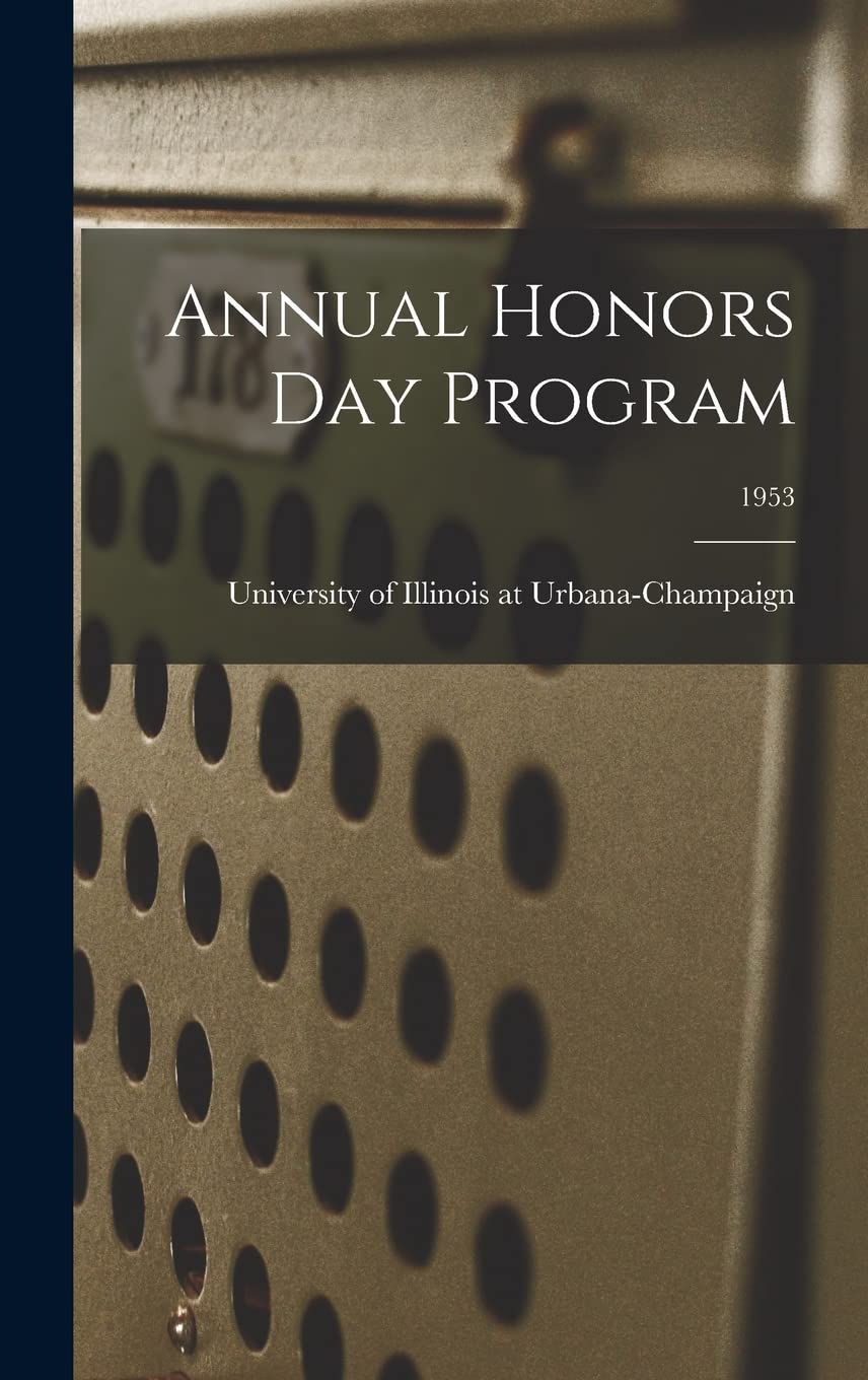 Annual Honors Day Program; 1953 Study Guides