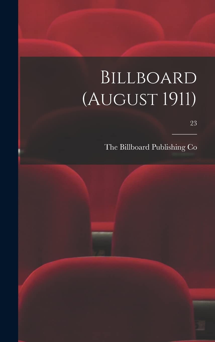 Product Image: Billboard (August 1911); 23
