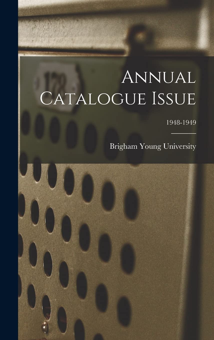 Product Image: Annual Catalogue Issue; 1948-1949