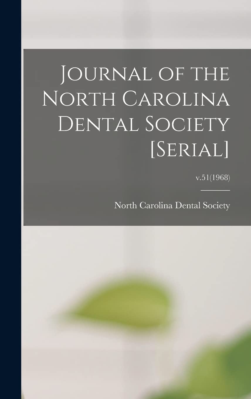Journal of the North Carolina Dental Society [serial]; v.51(1968) Medicine