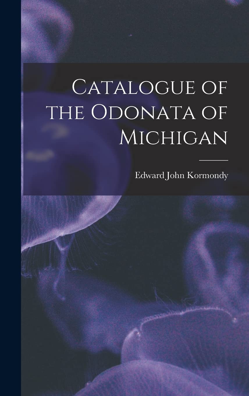 Catalogue of the Odonata of Michigan Law