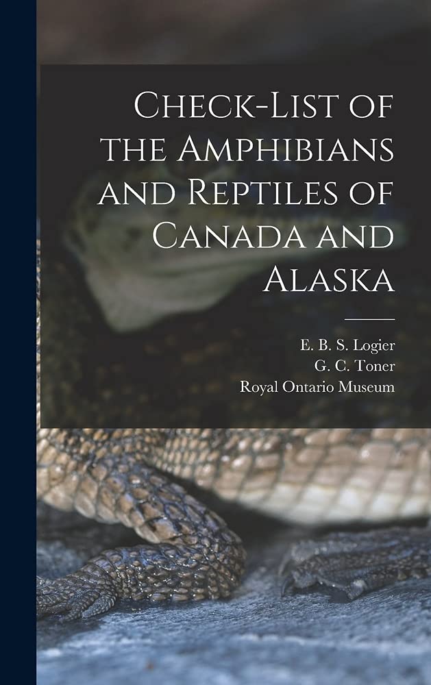 Check-list of the Amphibians and Reptiles of Canada and Alaska Natural Sciences