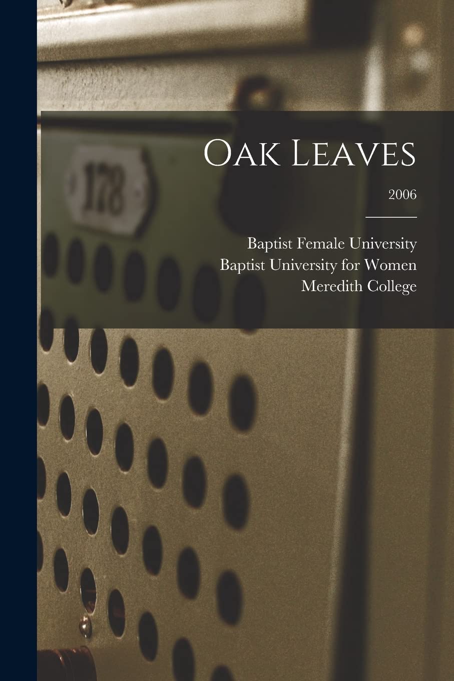 Oak Leaves ; 2006 Education & Training