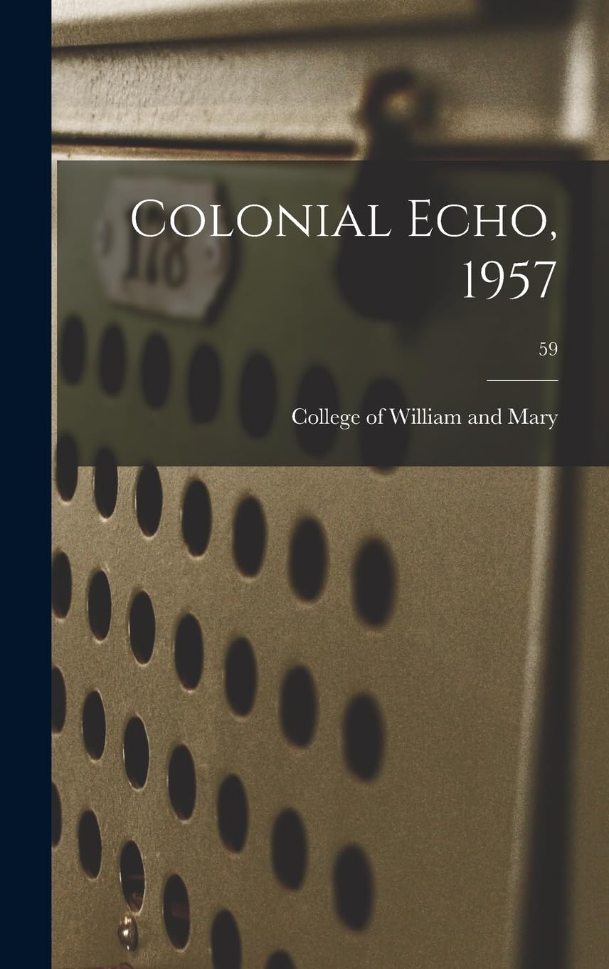 Colonial Echo, 1957; 59 Study Guides