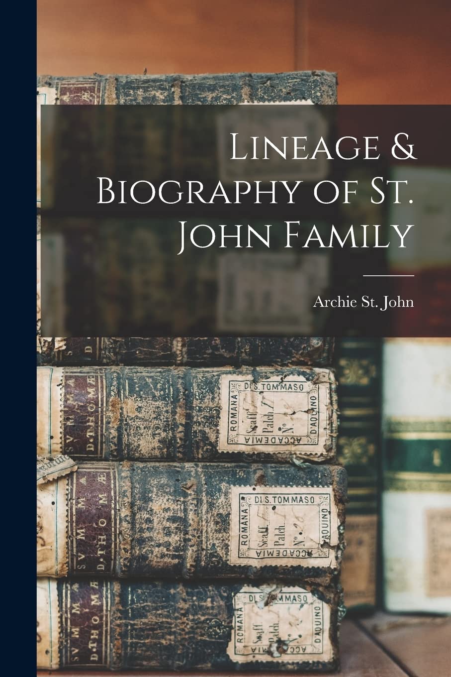 Lineage & Biography of St. John Family Reference Books