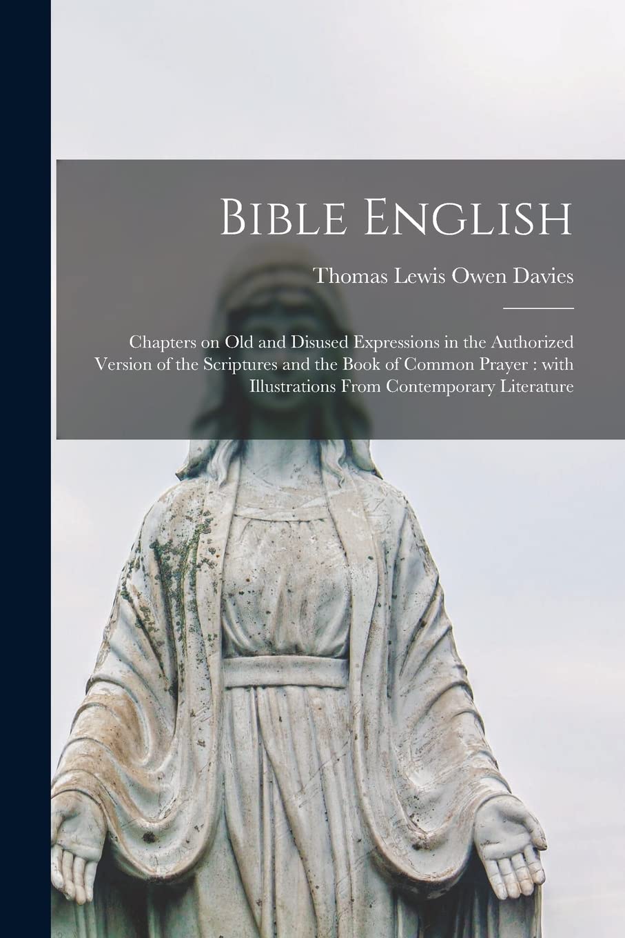 Bible English: Chapters on Old and Disused Expressions in the Authorized Version of the Scriptures and the Book of Common Prayer: With Illustrations From Contemporary Literature book
