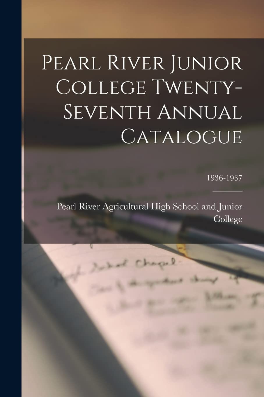 Pearl River Junior College Twenty-Seventh Annual Catalogue; 1936-1937 Social Sciences