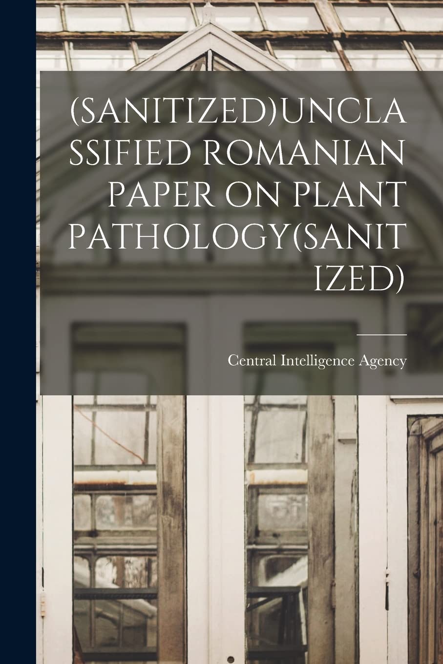 (Sanitized)Unclassified Romanian Paper on Plant Pathology(sanitized) Natural Sciences