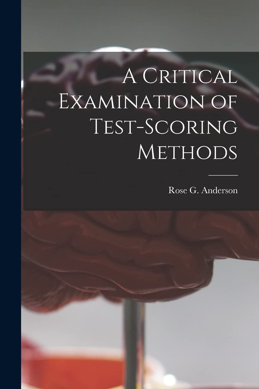 Product Image: A Critical Examination of Test-scoring Methods