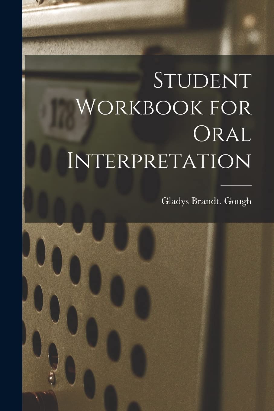 Product Image: Student Workbook for Oral Interpretation