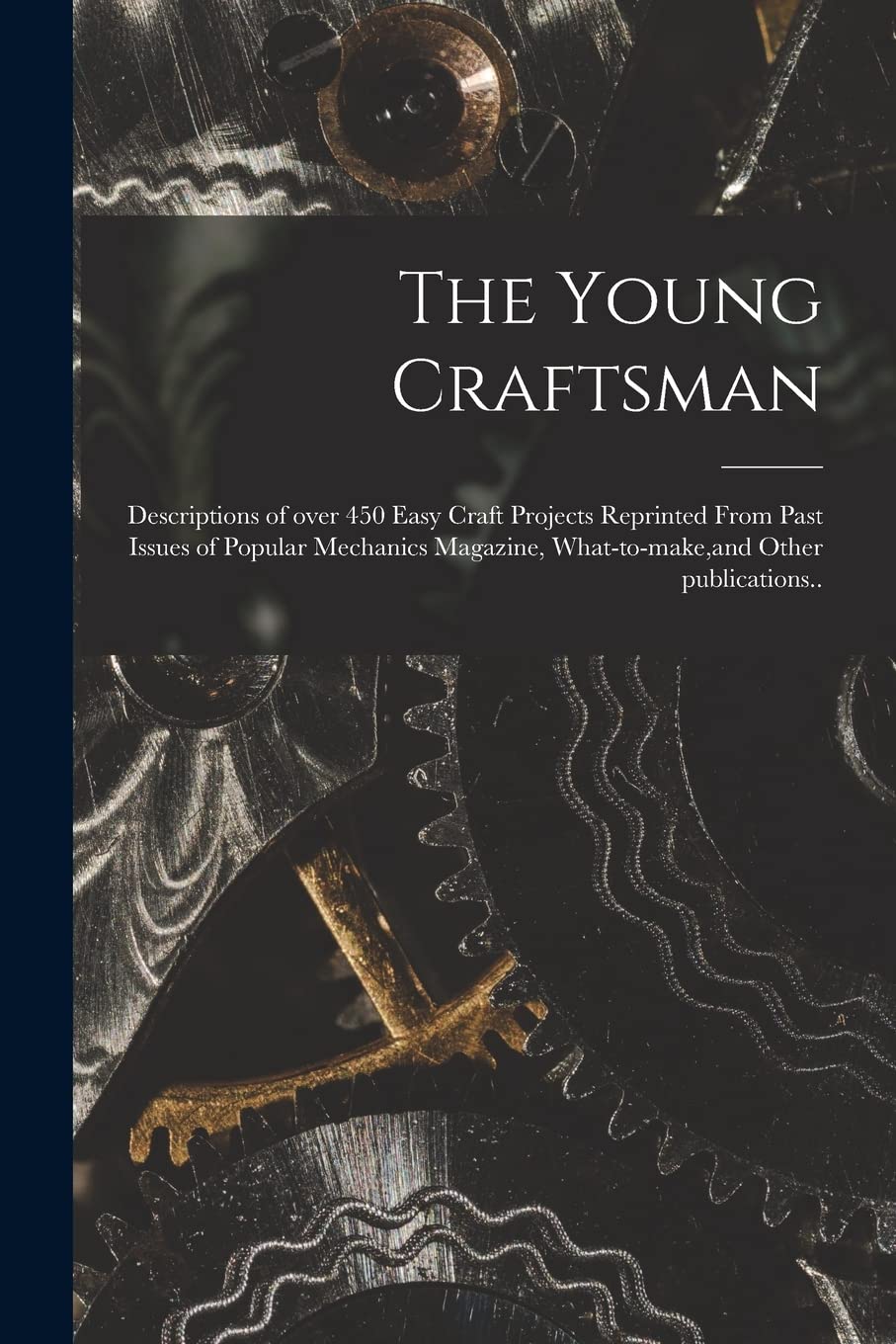 The Young Craftsman; Descriptions of Over 450 Easy Craft Projects Reprinted From Past Issues of Popular Mechanics Magazine, What-to-make, and Other Publications.. Business & Technology