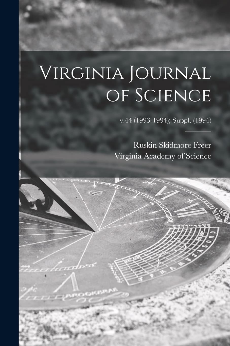 Virginia Journal of Science; v.44 (1993-1994); Suppl. (1994) Business & Technology