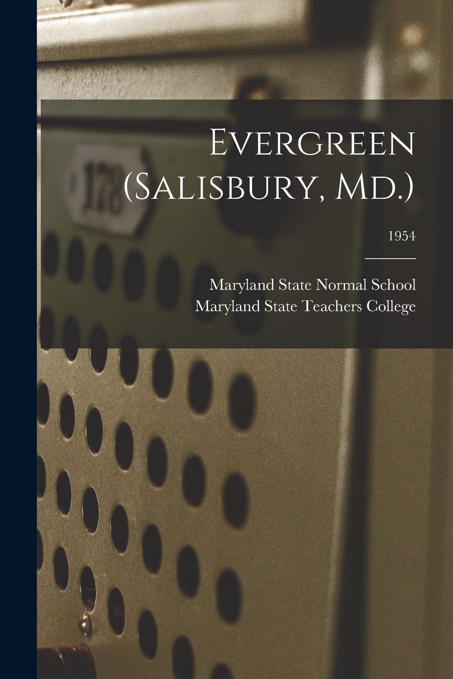 Evergreen (Salisbury, Md.); 1954 Study Guides