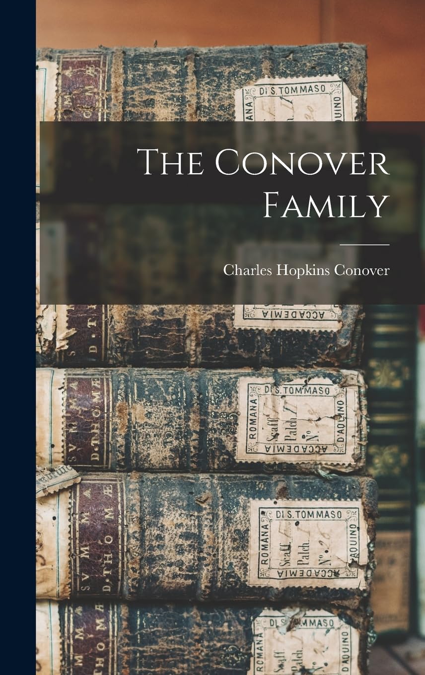 The Conover Family Reference Books