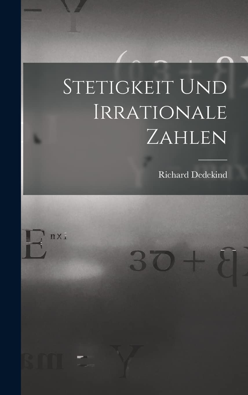 Stetigkeit Und Irrationale Zahlen Mathematics