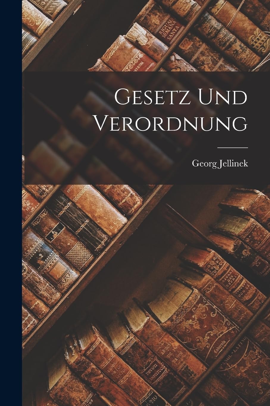 Gesetz Und Verordnung Law