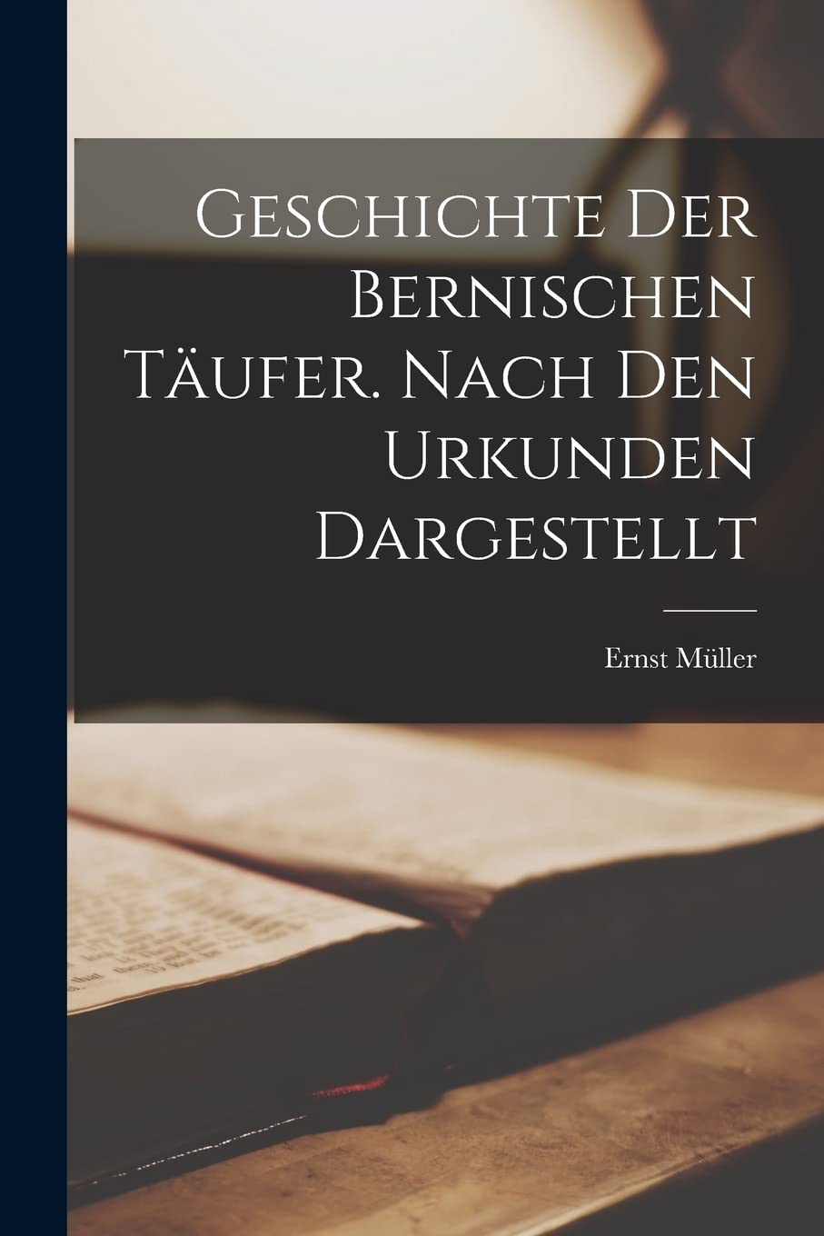 Geschichte der Bernischen Täufer. Nach den Urkunden dargestellt Politics & History