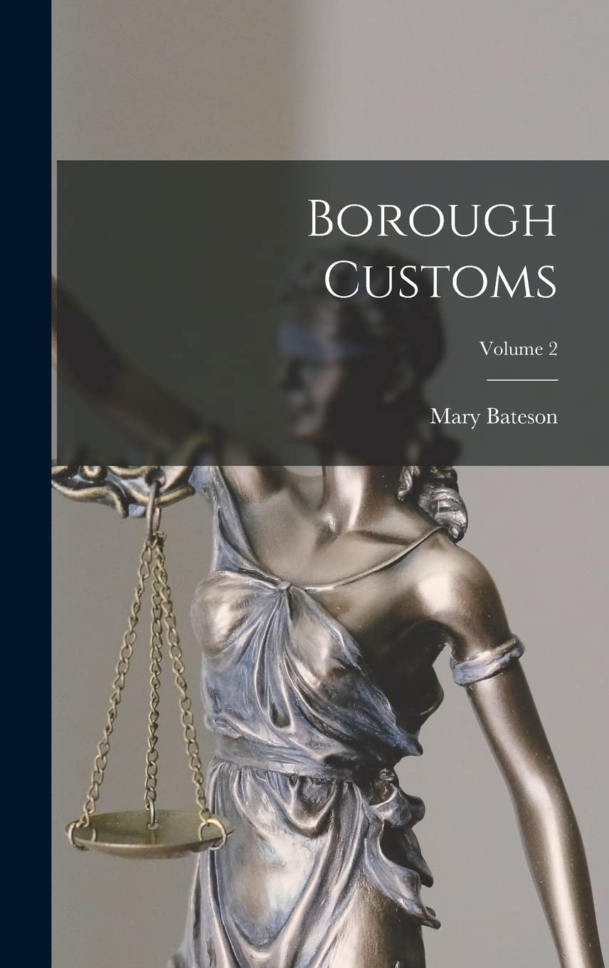 Product Image: Borough Customs; Volume 2