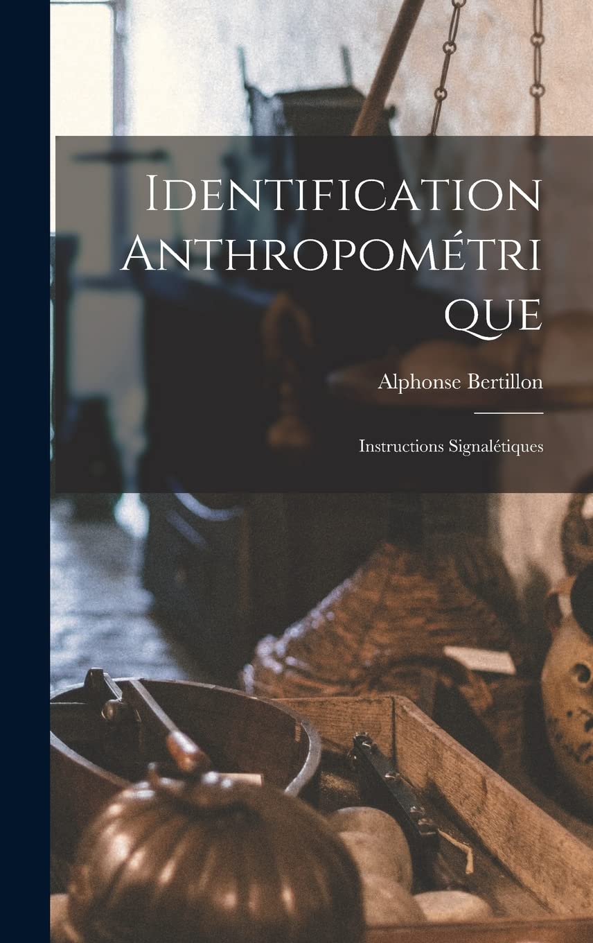 Product Image: Identification Anthropométrique: Instructions Signalétiques