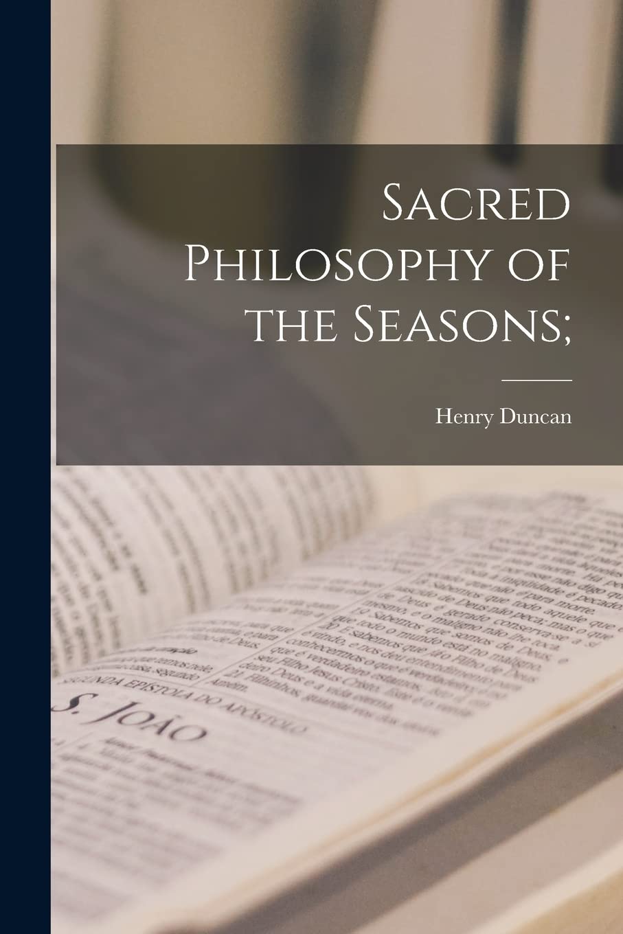 Sacred Philosophy of the Seasons; Philosophy