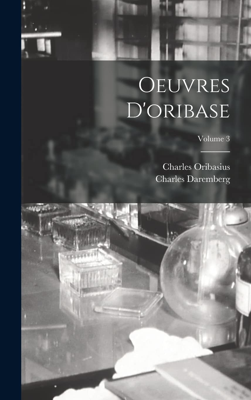 Product Image: Oeuvres D'oribase; Volume 3