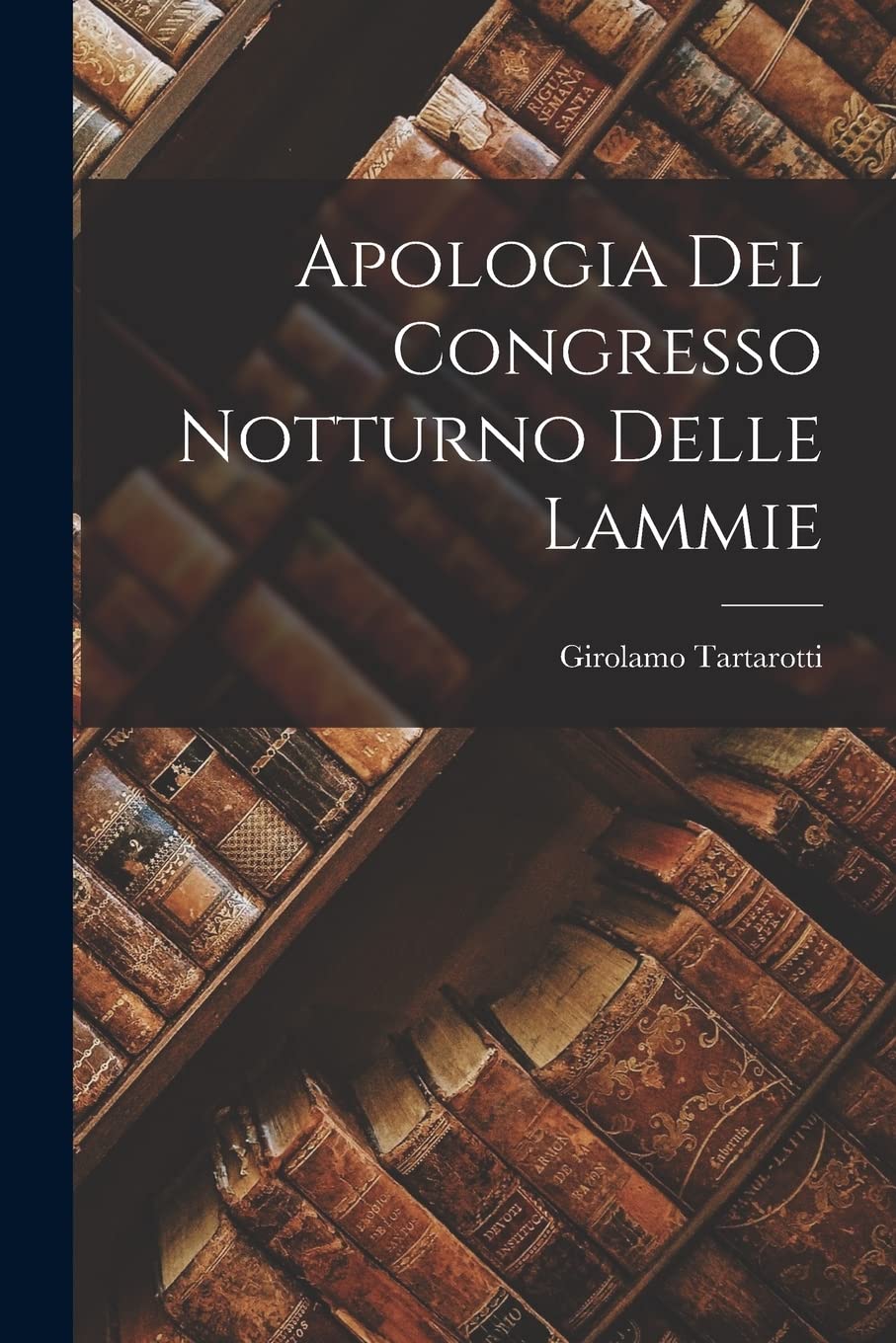 Apologia Del Congresso Notturno Delle Lammie Contemporary literature