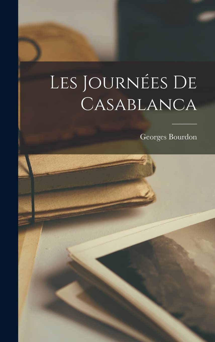 Les Journées De Casablanca Contemporary literature
