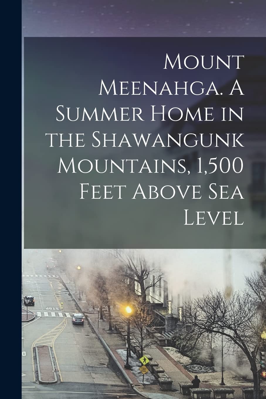 Mount Meenahga. A Summer Home in the Shawangunk Mountains, 1,500 Feet Above sea Level Politics & History