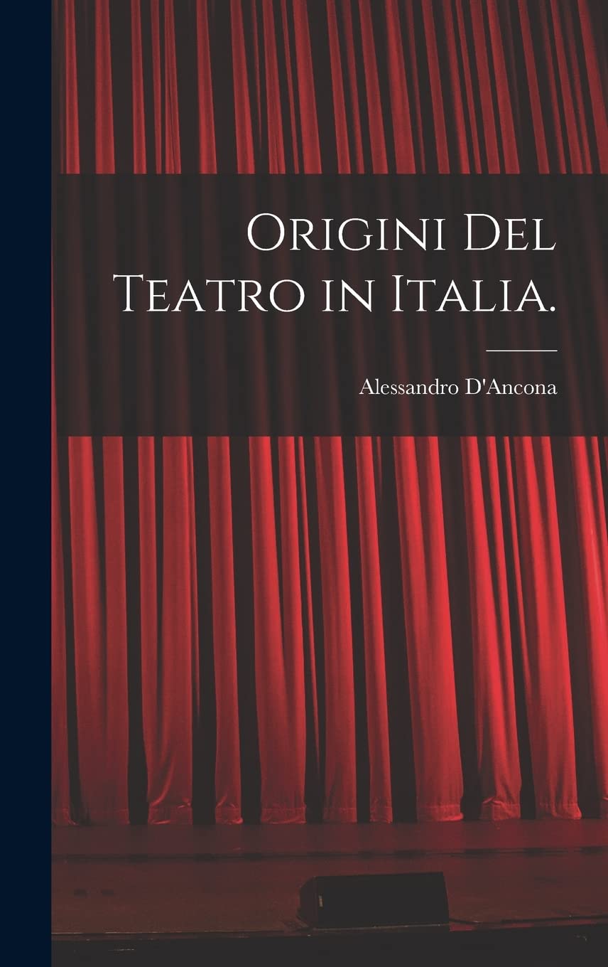Origini Del Teatro in Italia. book