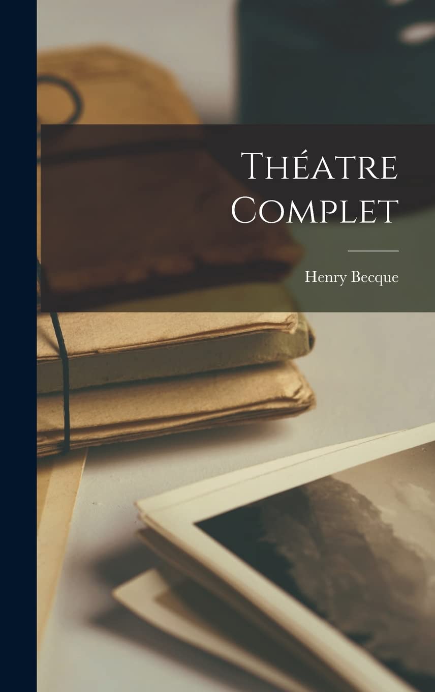 Product Image: Théatre Complet