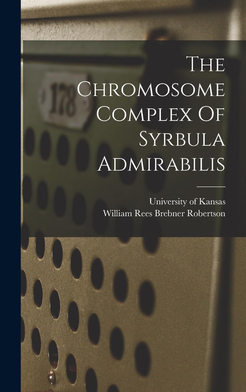 The Chromosome Complex Of Syrbula Admirabilis Education & Training