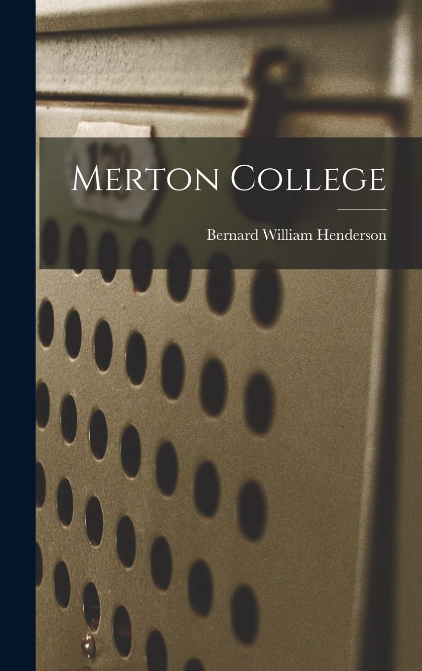 Product Image: Merton College