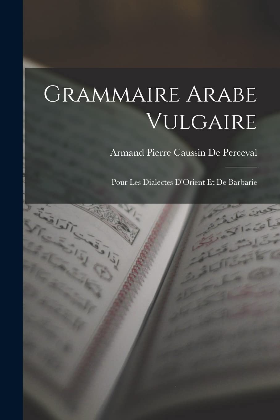 Grammaire Arabe Vulgaire: Pour Les Dialectes D'Orient Et De Barbarie Foreign Languages ​​& Dictionaries