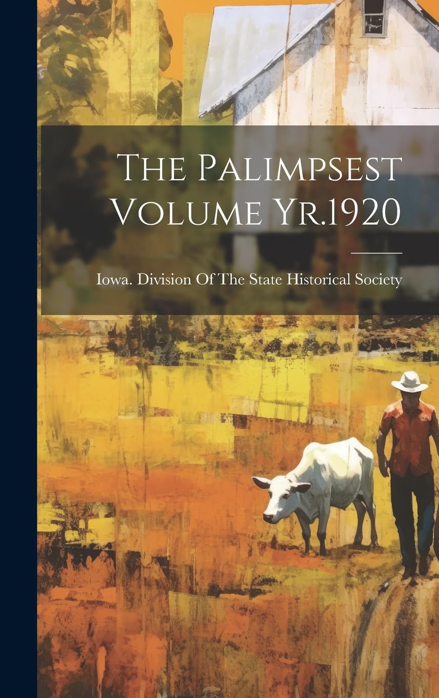 The Palimpsest Volume Yr.1920 Politics & History