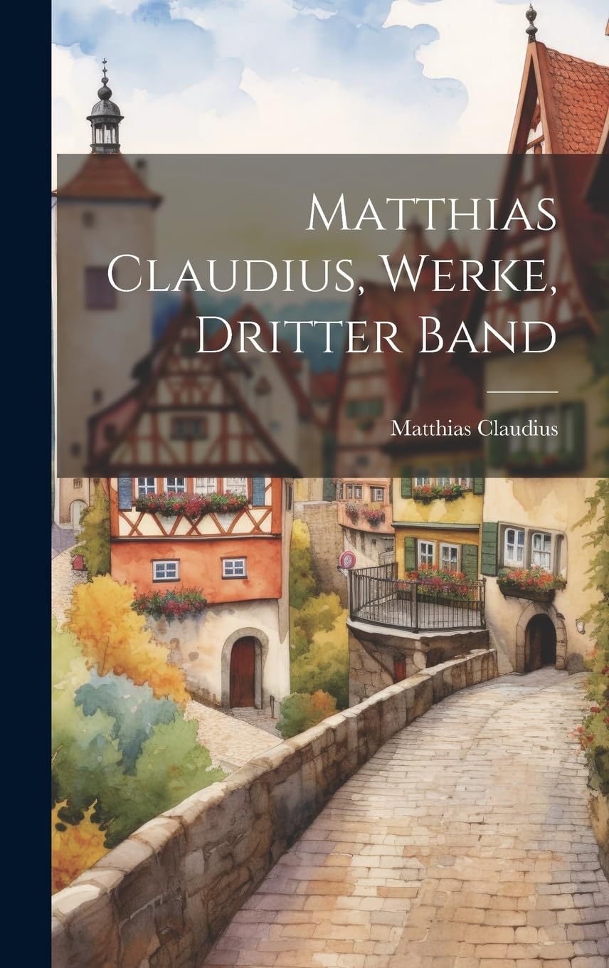 Matthias Claudius, Werke, Dritter Band Poetry