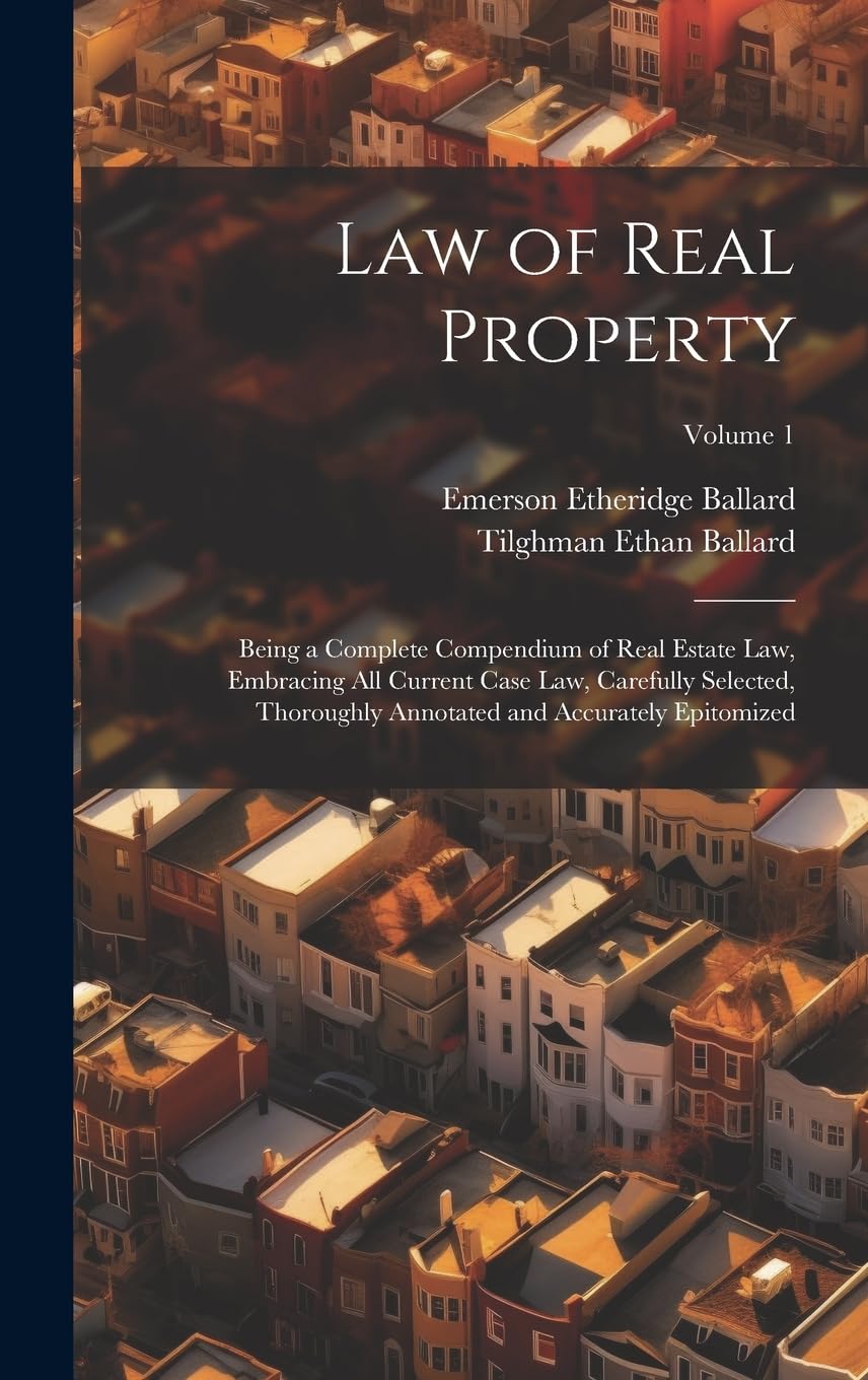 Product Image: Law of Real Property