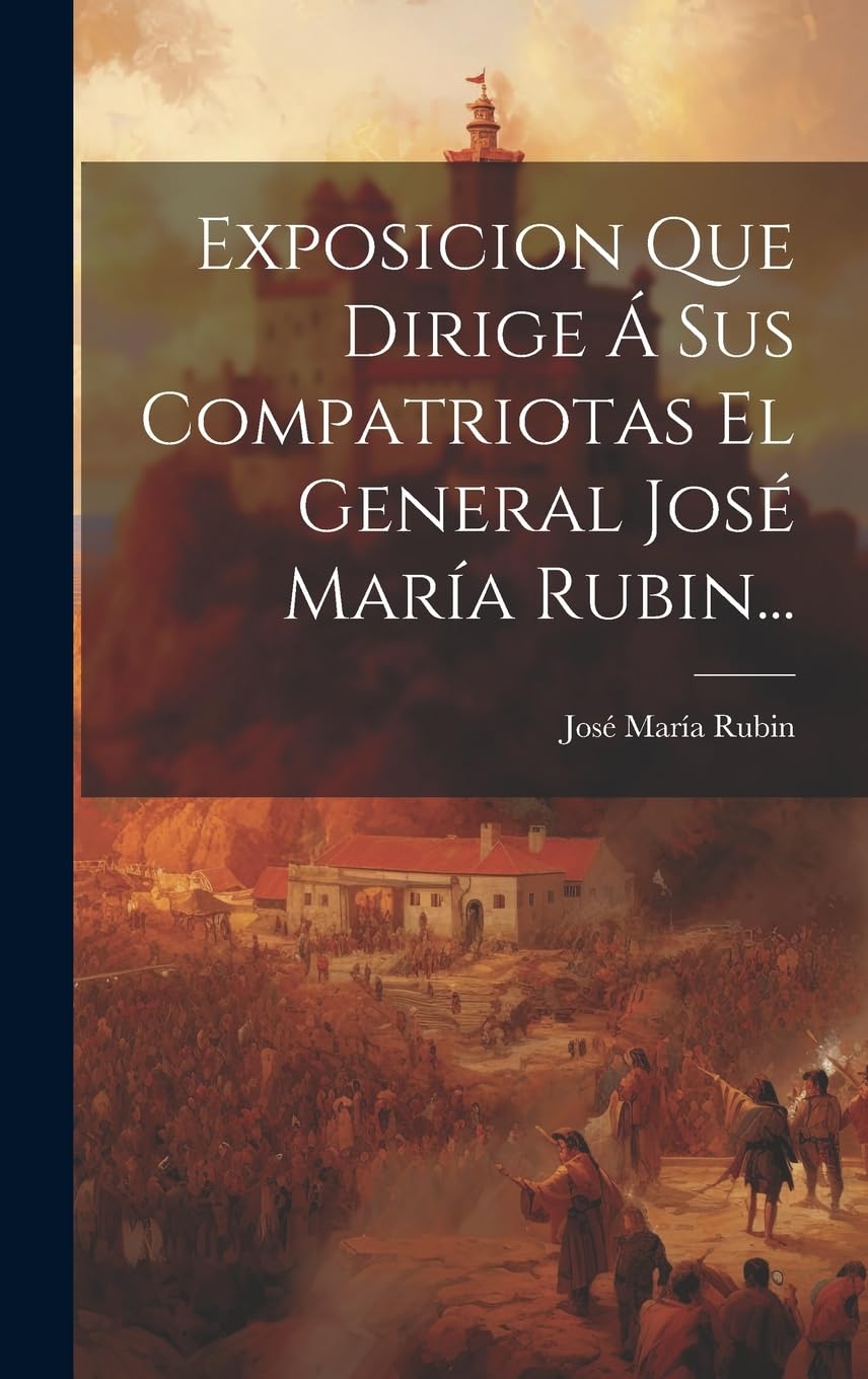 Exposicion Que Dirige Á Sus Compatriotas El General José María Rubin... Politics & History
