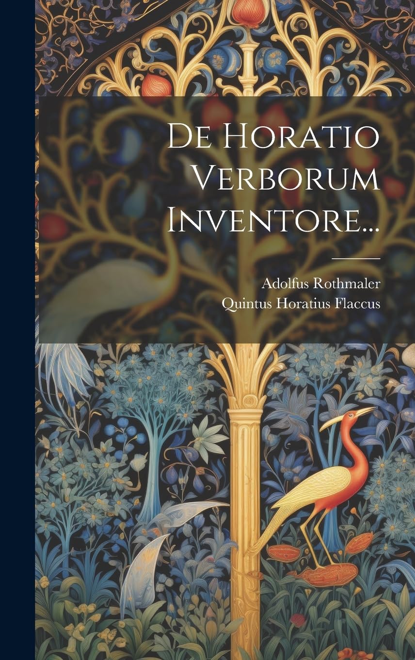 Product Image: De Horatio Verborum Inventore...