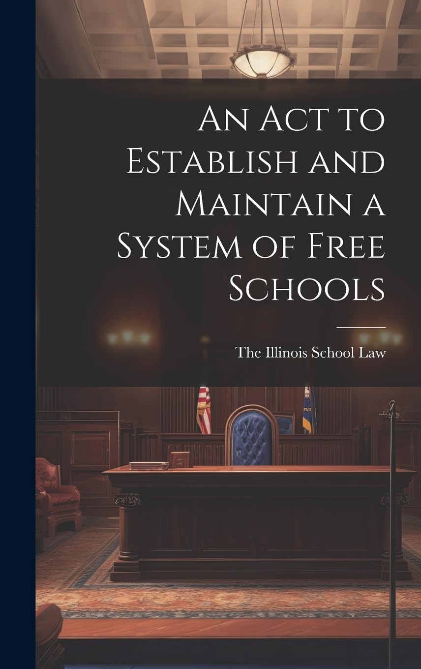 An Act to Establish and Maintain a System of Free Schools Law