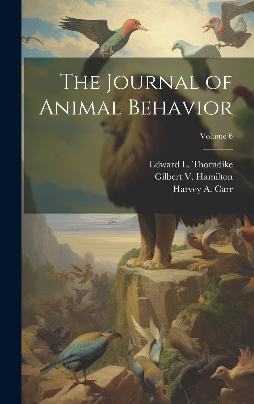 The Journal of Animal Behavior; Volume 6 Pets