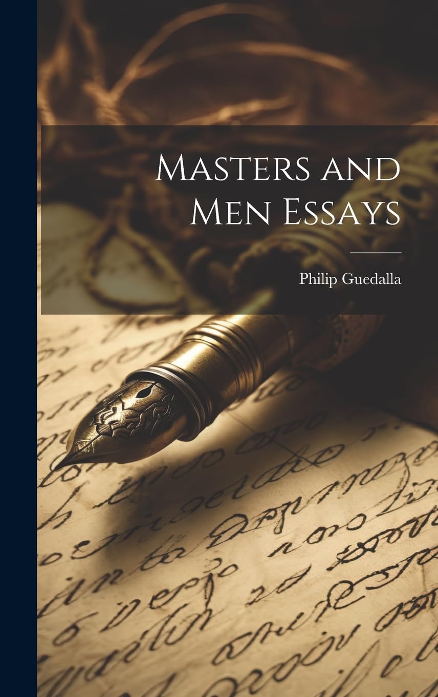 Product Image: Masters and Men Essays