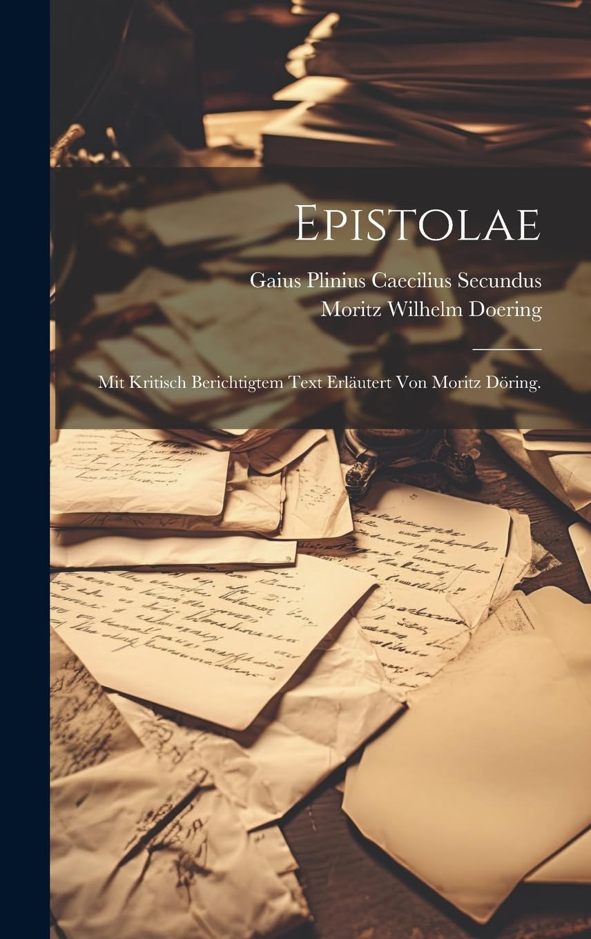 Epistolae: Mit kritisch Berichtigtem Text erläutert von Moritz Döring. Essays & Short Stories