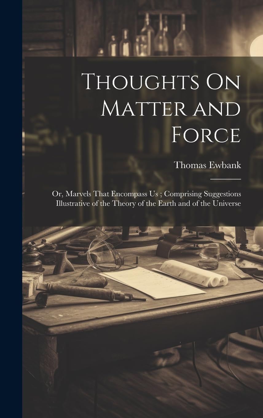 Thoughts On Matter and Force: Or, Marvels That Encompass Us; Comprising Suggestions Illustrative of the Theory of the Earth and of the Universe Business & Technology