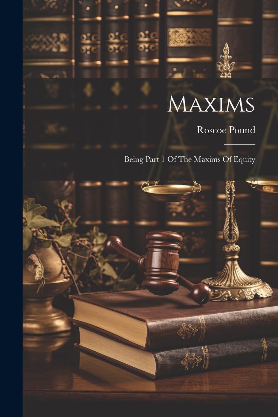 Maxims: Being Part 1 Of The Maxims Of Equity Law