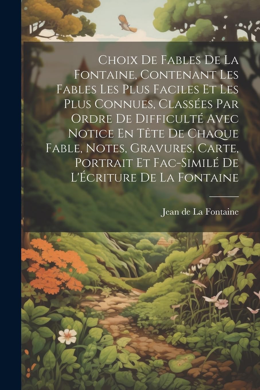 Choix De Fables De La Fontaine, Contenant Les Fables Les Plus Faciles Et Les Plus Connues, Classées Par Ordre De Difficulté Avec Notice En Tête De ... Et Fac-Similé De L'Écriture De La Fontaine Novels & Short Stories