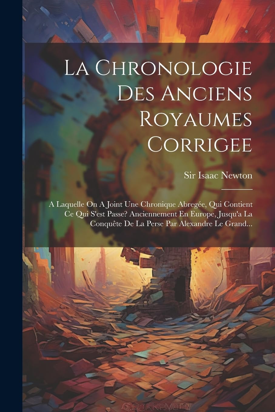 La Chronologie Des Anciens Royaumes Corrigee: A Laquelle On A Joint Une Chronique Abregée, Qui Contient Ce Qui S'est Passe? Anciennement En Europe, ... De La Perse Par Alexandre Le Grand... Politics & History